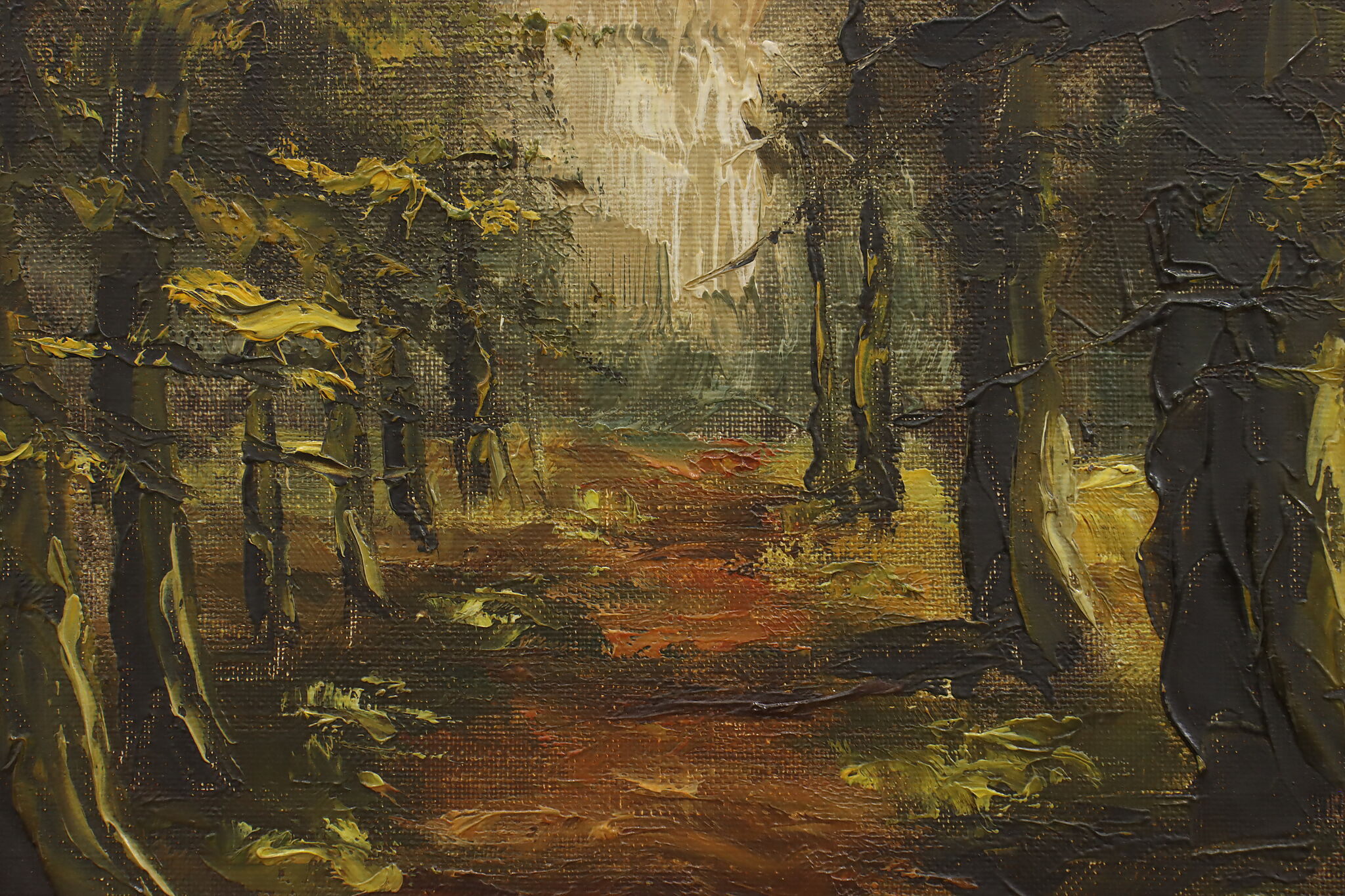 Golden Forest Path